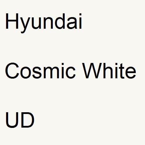 Hyundai, Cosmic White, UD.